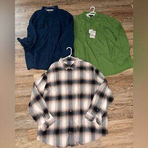 Bundle of 3 Men’s Button-Up Shirts😎